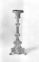 ensemble de 6 chandeliers et croix d'autel