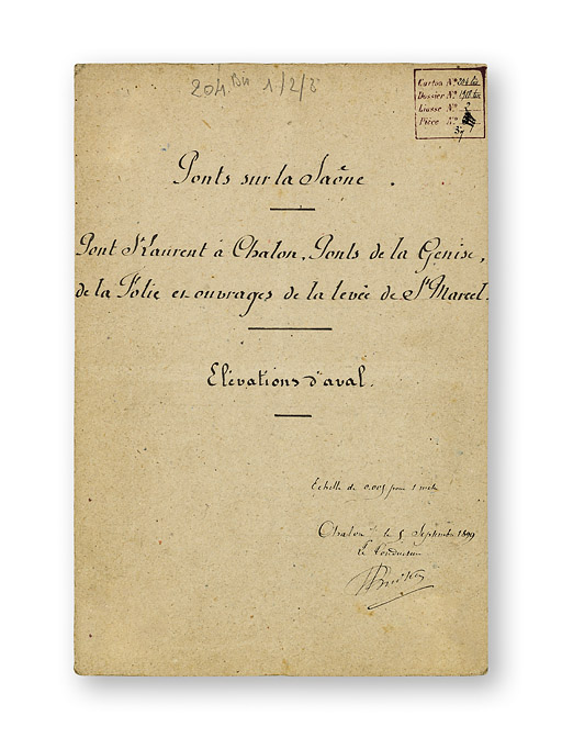 Les conséquences du passage de la Saône dans la ville de Chalon-sur-Saône