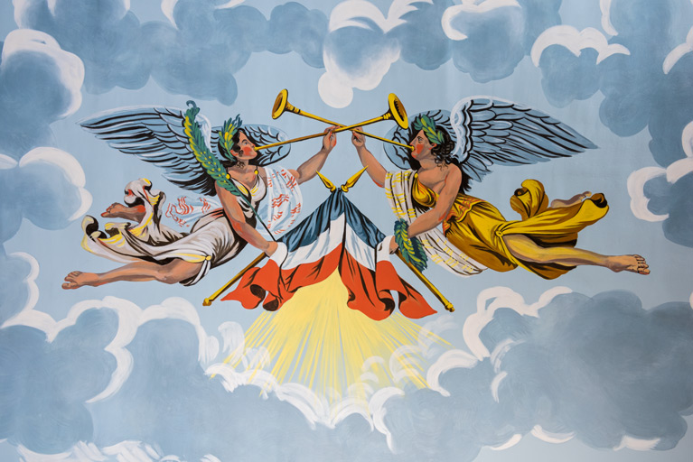 peintures monumentales : renommées et l'Union de l'Hymen