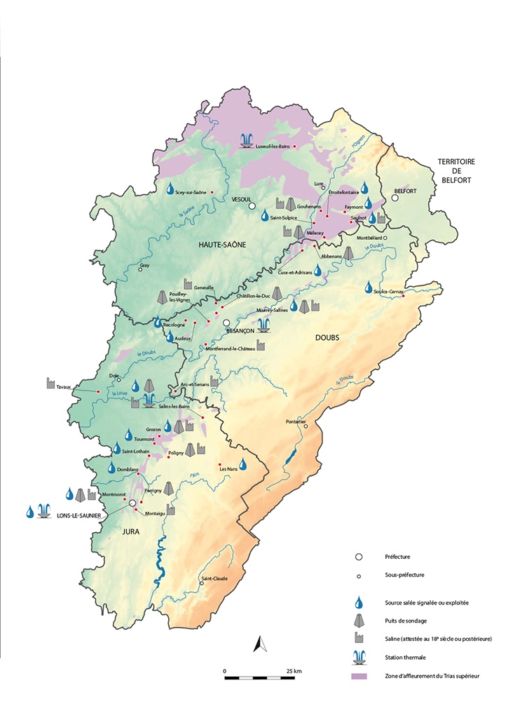 salines de Franche-Comté