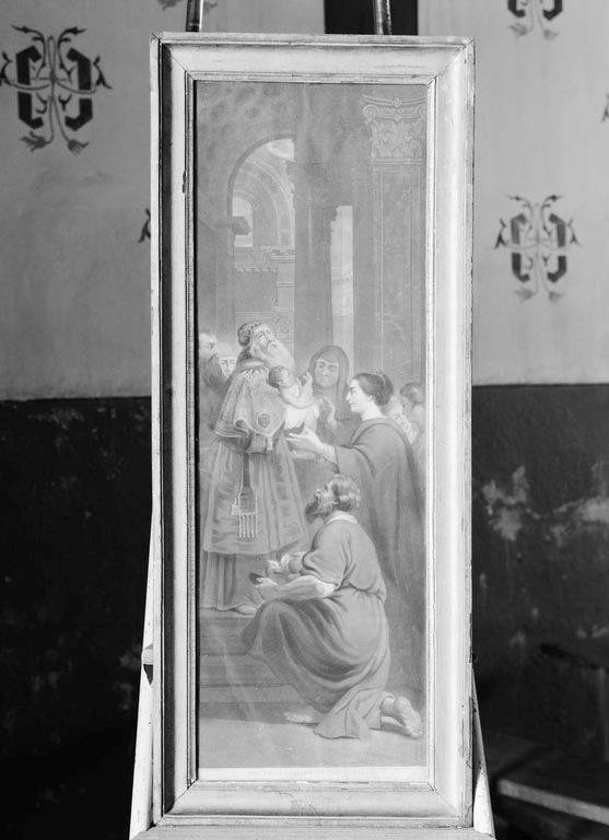 estampe : Présentation au Temple