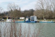 port nautique de Cuisery (la Seille canalisée)