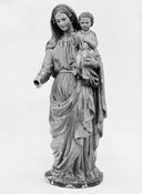 statue (petite nature) : Vierge à l'Enfant