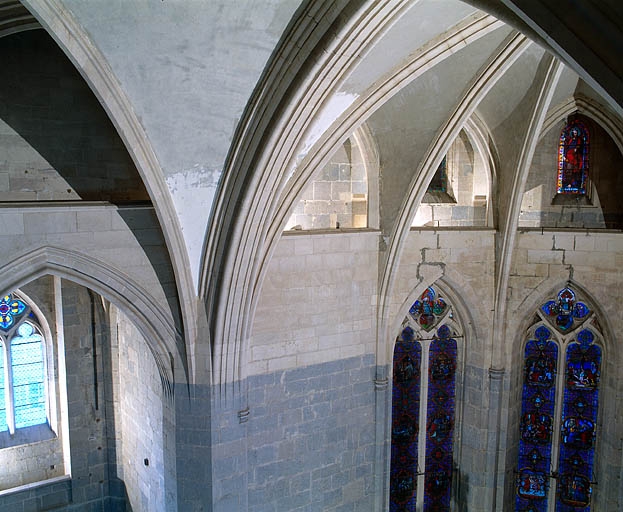église abbatiale de l'abbaye Saint-Oyend, actuellement cathédrale Saint-Pierre, Saint-Paul et Saint-André
