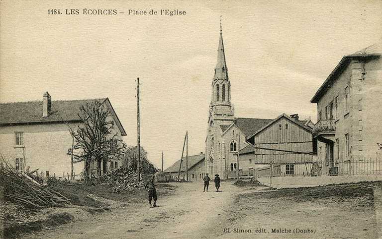 ferme, café Roussel, atelier de pierres pour l’horlogerie