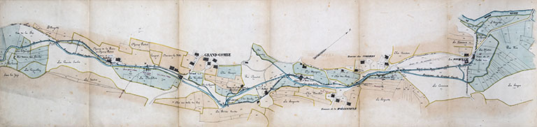 les établissements hydrauliques de Grand'Combe-Châteleu