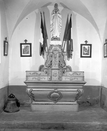 le mobilier de l'église paroissiale Saint-Sébastien