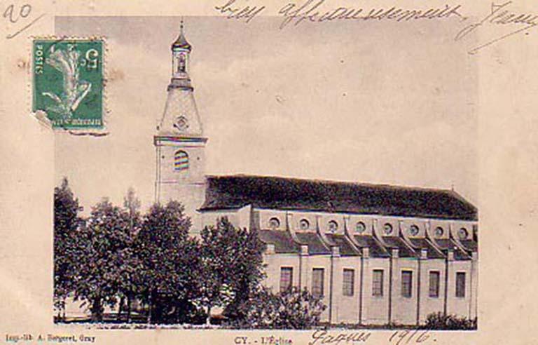 L'architecture religieuse, funéraire et commémorative de la commune de Gy