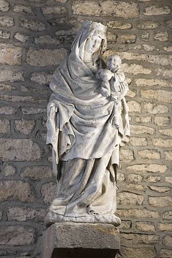 statue : Vierge à l'Enfant (n° 2)