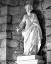 4 statues : saint François Xavier, saint Paul, saint Claude et saint Pierre