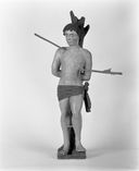 statue (statuette) : saint Sébastien
