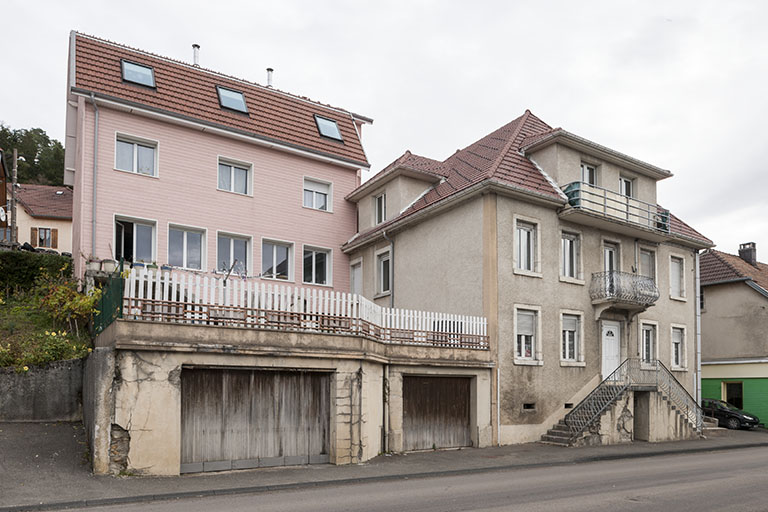 maison et atelier d'horlogerie A. Vauthier et Monnot, puis de décolletage des Ets Triponney-Mougin