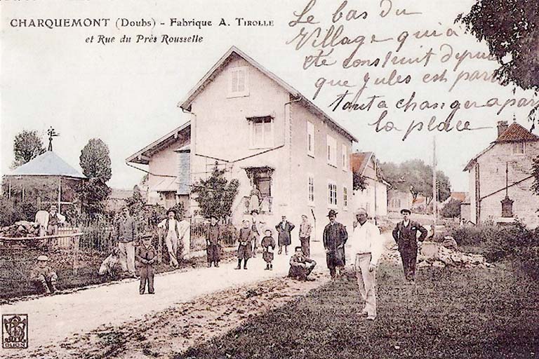 maison et usine d'horlogerie (usine de fournitures pour l’horlogerie et de montres) Amédée Tirolle puis Victorin Frésard