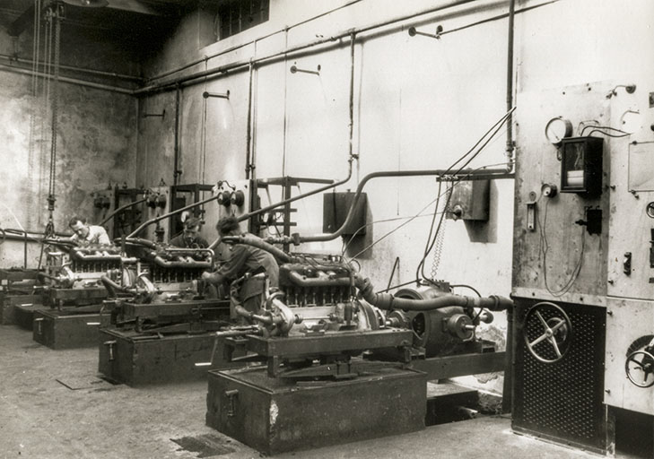 usine d'automobile Zedel, puis distillerie Pernot, usine de cycles Maire-Vuillemin