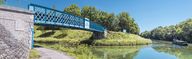 passerelle sur le canal entre Champagne et Bourgogne