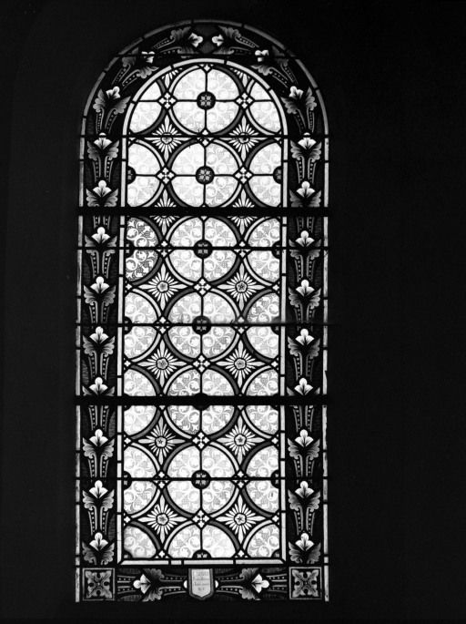 verrières (8, baies 1 à 8), verrière figurée, verrière décorative