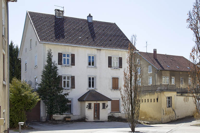 maison et boulangerie de La Prévoyante, atelier d'horlogerie d'Abel et Ernest Monnin