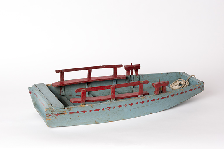 maquette : bateau de promenade (barque)