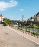 pont routier isolé dit des Quatre Chemins (canal du Centre)