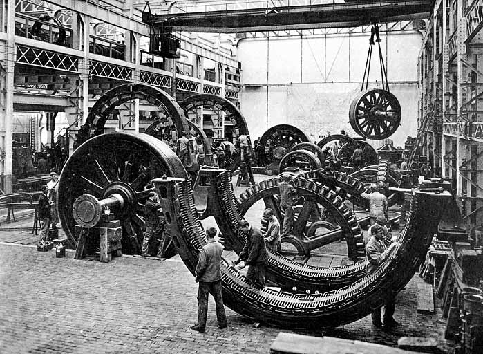 usine de construction mécanique et électrique de la Société alsacienne de Constructions mécaniques (SACM), puis Alsthom, puis Alsthom-Atlantique, puis GEC-Alsthom, actuellement Alstom