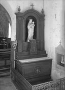 autel (2), retable (2, en pendant, autel tombeau, retable architecturé à niche)