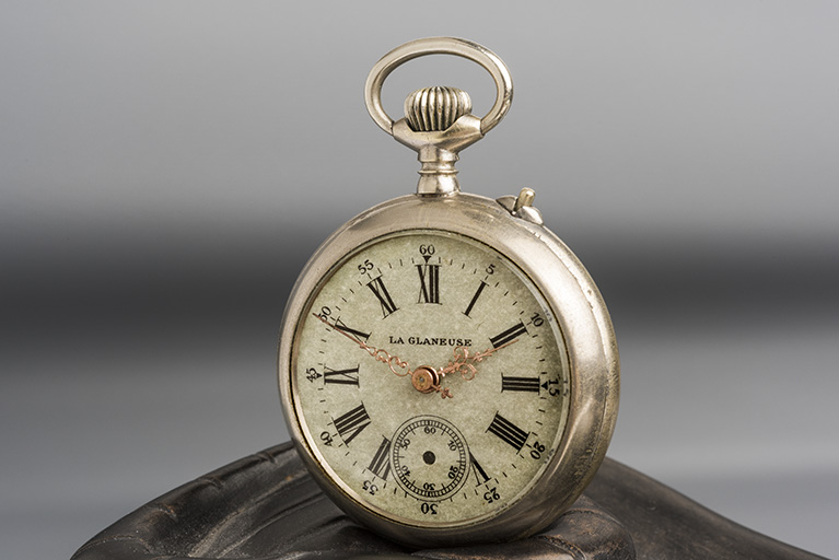 montre de gousset mécanique La Glaneuse