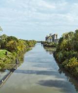 bief d'accès à la Saône (canal du Centre)