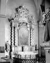 autel, retable, tabernacle, gradin d'autel (autel secondaire sud)