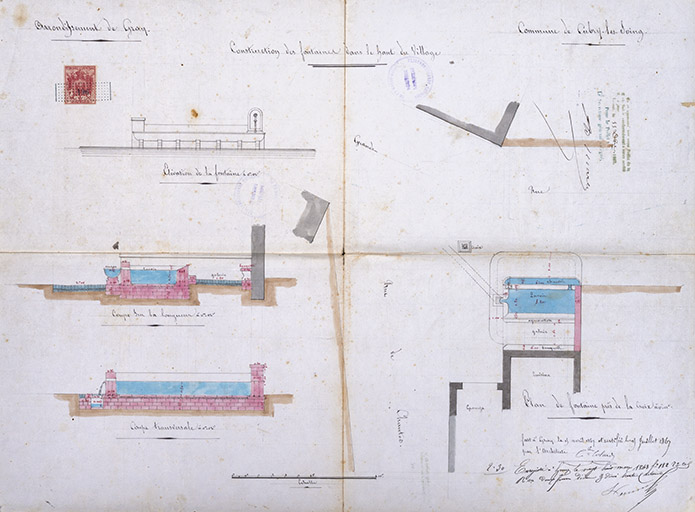 réseau d'adduction des eaux de la commune de Cubry-Lès-Soing