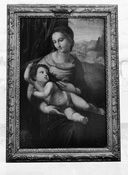 tableau, cadre : Vierge à l' Enfant