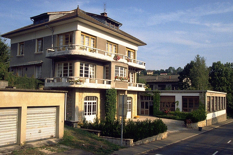 usine de tabletterie (usine de tournerie), scierie des Ets Gaston Vuillermoz et Fils