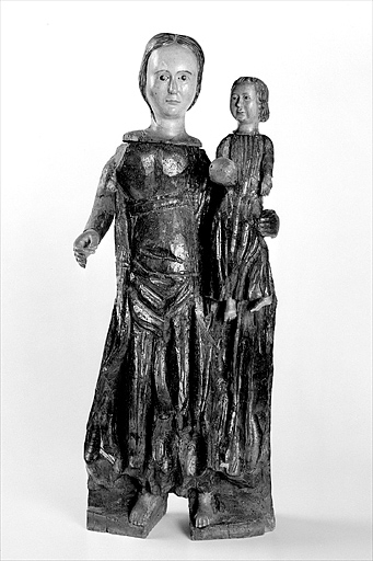 statue : Vierge à l'Enfant