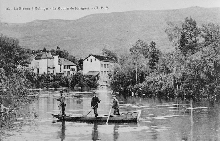 usine de tabletterie (usine de tournerie), usine de menuiserie des Ets Chevassu