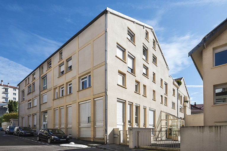 usine d'emballage et de conditionnement Gerst, puis immeuble de bureaux