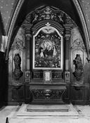autel, retable, tabernacle (autel tombeau, retable architecturé) (n° 2)