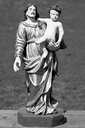 statue : saint Joseph à l'Enfant