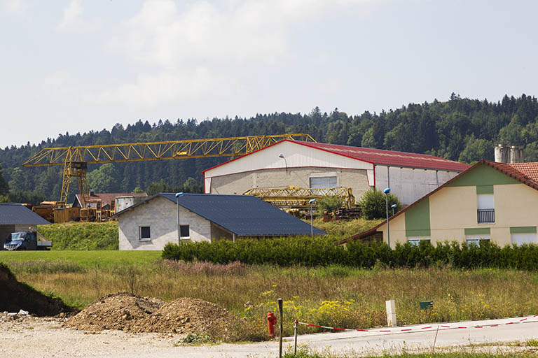 gare de Frambouhans puis usine d'éléments préfabriqués Personeni