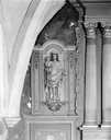 2 statues : Vierge à l'Enfant et saint Valérien