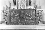 2 bas-reliefs du nouveau maître-autel :