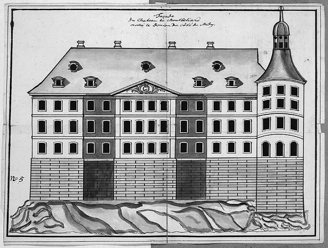château fort dit Châtel-Derrière