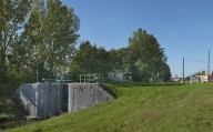 site de l'écluse 06 du versant Méditerranée ; dite de la Motte ou du Moulin de la Motte (canal du Centre)