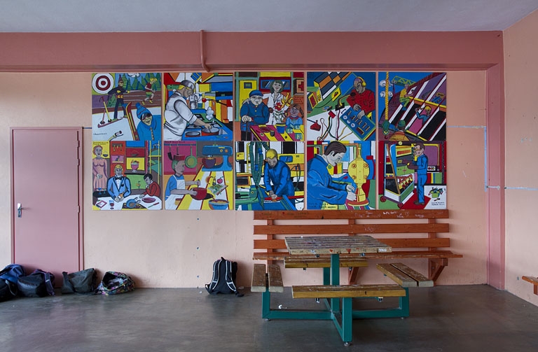 école professionnelle (collège puis lycée Toussaint Louverture)