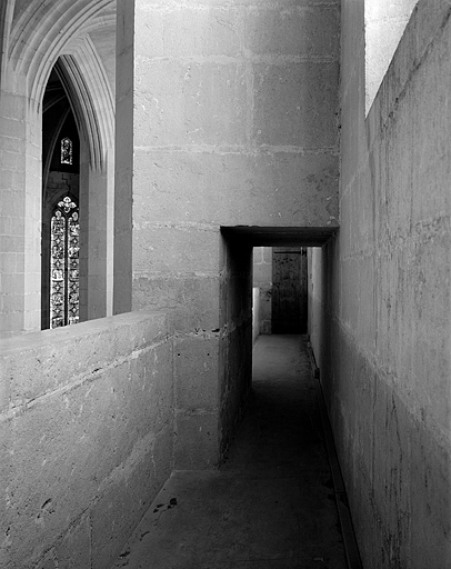 église abbatiale de l'abbaye Saint-Oyend, actuellement cathédrale Saint-Pierre, Saint-Paul et Saint-André