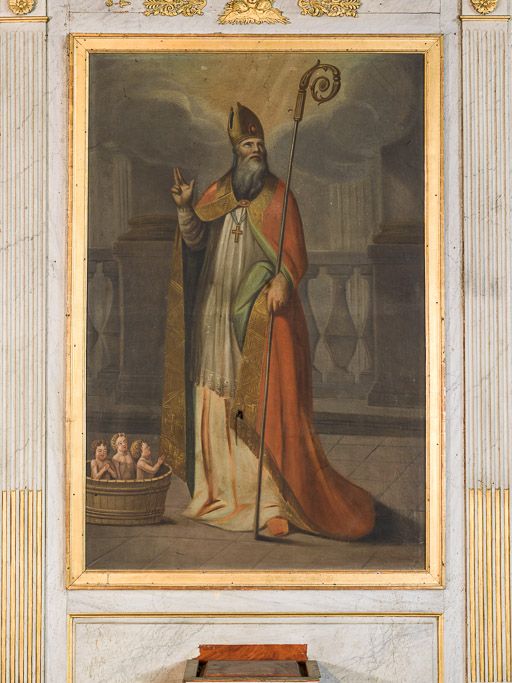 tableau d'autel : saint Nicolas