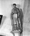 statue : saint Etienne (?)