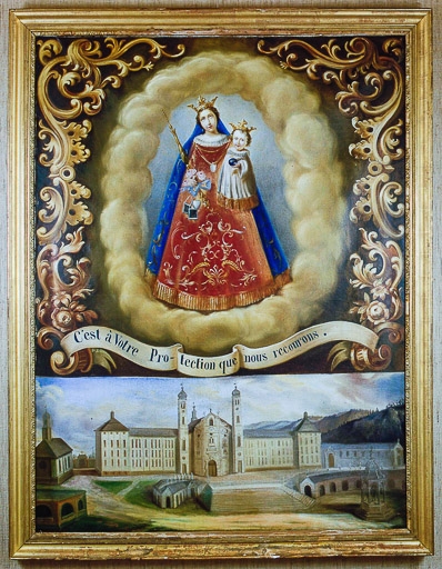 tableau : Vierge à l'Enfant dite Vierge d'Einsiedeln