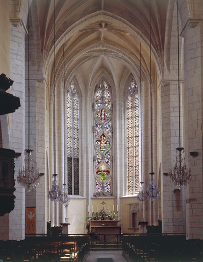 vitraux de la basilique Notre-Dame de l'Assomption