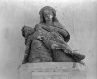 groupe sculpté : Vierge de Pitié