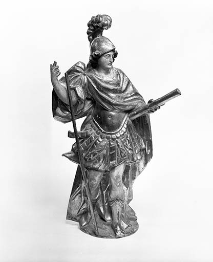 2 statuettes : saint Gengoulph et saint Vernier