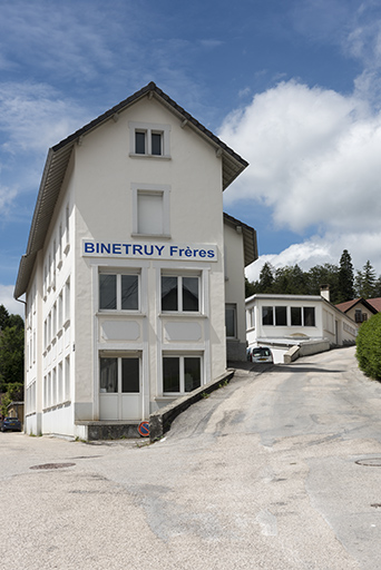 usine d'horlogerie (usine de fournitures pour l'horlogerie) et de décolletage Binétruy Frères